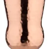 Barstuff Julepbecher Marokko, gehämmerter Edelstahl, kupferfarben- 400ml