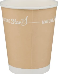 Barstuff Kaffeebecher Papier, braun - 200ml (50 Stk.)