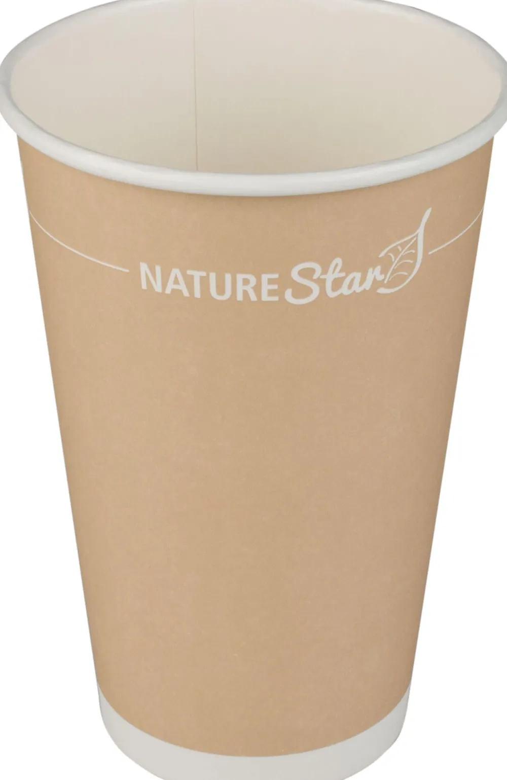 Barstuff Kaffeebecher Papier, braun - 400ml (50 Stk.)