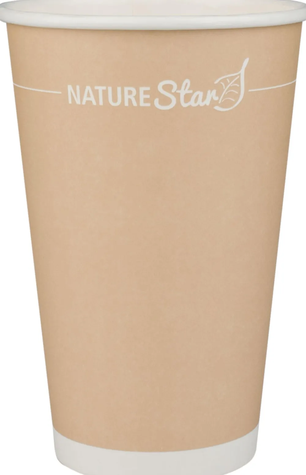 Barstuff Kaffeebecher Papier, braun - 400ml (50 Stk.)