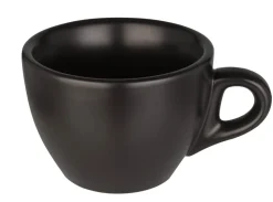 Barstuff Kaffeetasse Barista, Porzellan schwarz - 160ml (6 Stk.)