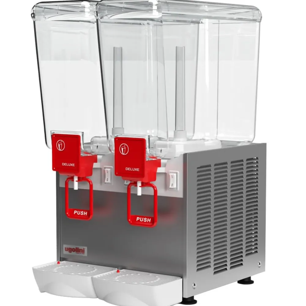 Barstuff Kaltgetränkedispenser Arctic Deluxe 20/2 S - 2 x 20 Liter, Sprudelsystem
