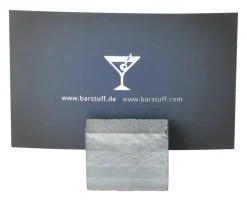 Barstuff Kartenhalter Schiefer mini - 3x2,5x2,5cm