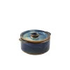 Barstuff Kleine Auflaufform mit Deckel Terra Aqua Blue – 10,4 cm (6 Stk.)
