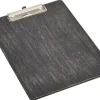 Barstuff Klemmbrett DIN A4, Holz - schwarz