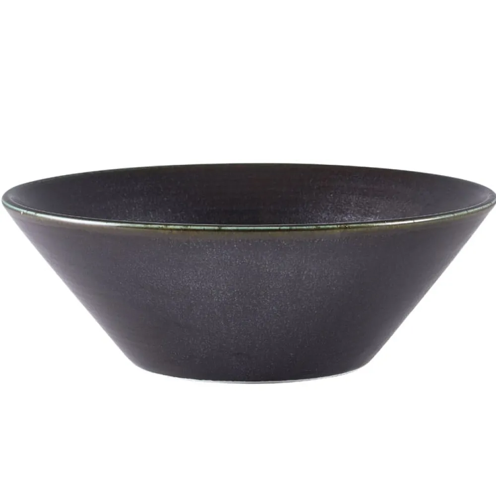 Barstuff Konische Schüssel Terra Cinder Black – 19,5 cm (6 Stk.)
