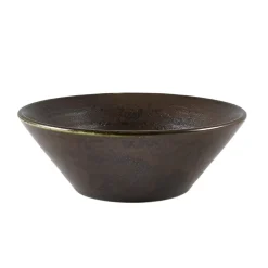 Barstuff Konische Schüssel Terra Cinder Black – 14 cm (6 Stk.)