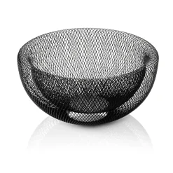Barstuff Korb / Obstkorb, Metall schwarz - 29,5cm