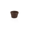 Barstuff Korb rund, Polypropylen braun - 13x10cm