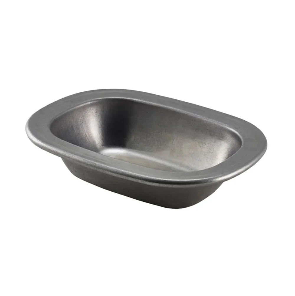 Barstuff Kuchenform, Edelstahl vintage - 16cm (12 Stk.)