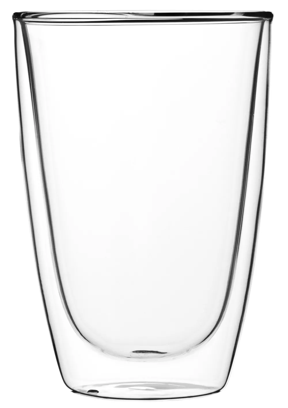 Barstuff Latte Macchiato Glas ohne Henkel, doppelwandig, Lounge - 0,31l