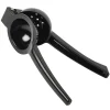 Barstuff Limetten - und Zitronenpresse, schwarz - Aluminium