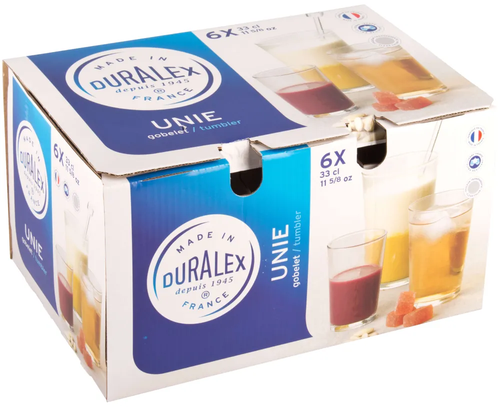 Barstuff Longdrinkglas Chope Unie, Duralex - 330ml