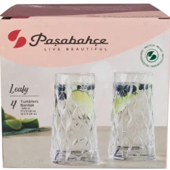 Barstuff Longdrinkglas Leafy, Pasabahce - 345ml