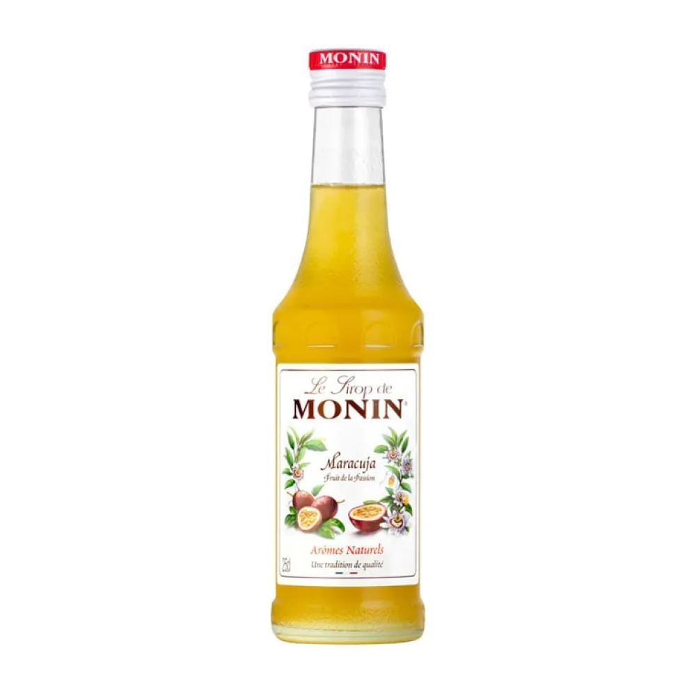 Barstuff Maracuja (Passionsfrucht) - Monin Sirup Kleinflasche (0,25l)