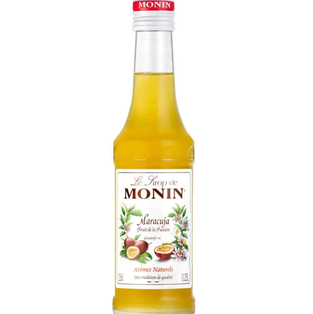 Barstuff Maracuja (Passionsfrucht) - Monin Sirup Kleinflasche (0,25l)
