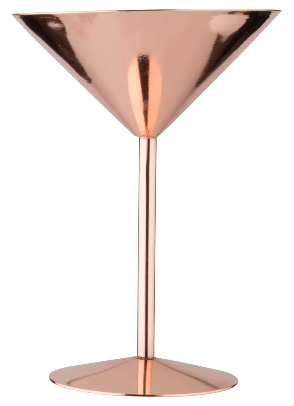 Barstuff Martiniglas, verkupferter Edelstahl - 240ml