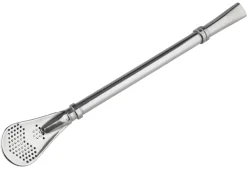 Barstuff Mate Trinkhalme, Edelstahl - 15,5cm (6 Stk)