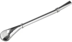 Barstuff Mate Trinkhalme, Edelstahl - 15,5cm (6 Stk)