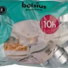 Barstuff Maxi Teelichter, Bolsius, 10 Std., 22x60mm - weiß (40 Stk.)