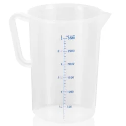 Barstuff Messbecher mit 100ml Skalierung, Polypropylen - 3 Liter