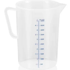 Barstuff Messbecher mit 100ml Skalierung, Polypropylen - 5 Liter