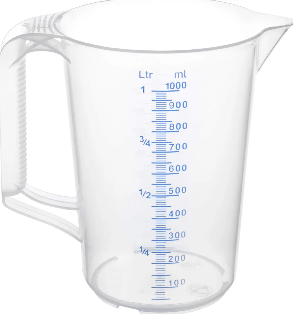 Barstuff Messbecher, PP - Skalierung bis 1000ml