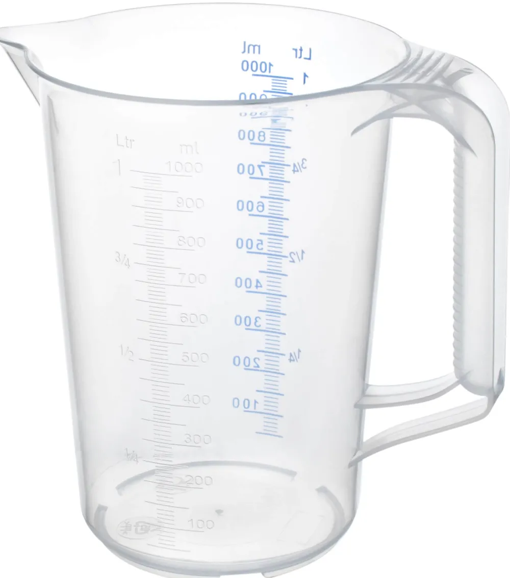 Barstuff Messbecher, PP - Skalierung bis 1000ml