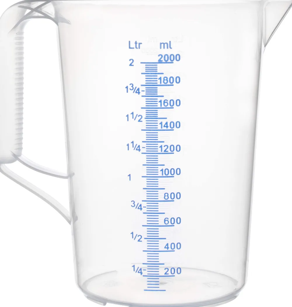 Barstuff Messbecher, PP - Skalierung bis 2000ml