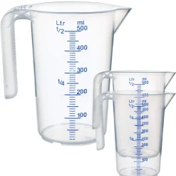 Barstuff Messbecher stapelbar, PP - Skalierung bis 500ml