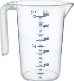 Barstuff Messbecher stapelbar, PP - Skalierung bis 500ml