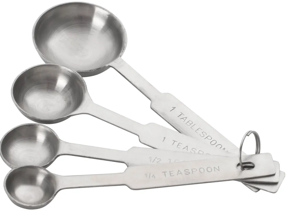Barstuff Messlöffel - Edelstahl (4 Löffel)
