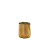 Barstuff Milchgießer / Sahnekännchen, Edelstahl vintage goldfarben - 150ml (12 Stk.)
