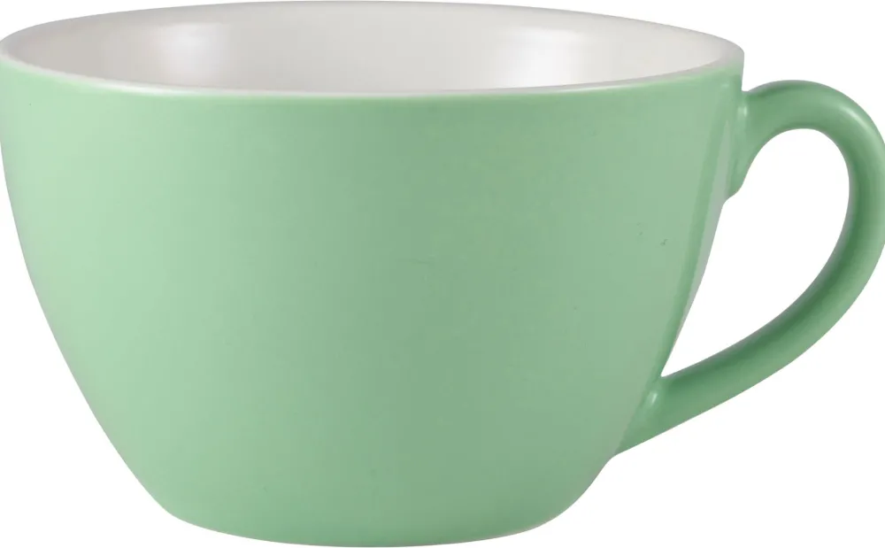 Barstuff Milchkaffee Tasse grün - 340ml (6 Stk.)