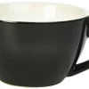Barstuff Milchkaffee Tasse schwarz - 340ml (6 Stk.)