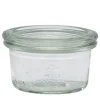 Barstuff Mini WECK-Glas mit Deckel - 50ml / 6x3,5cm (24 Stk.)