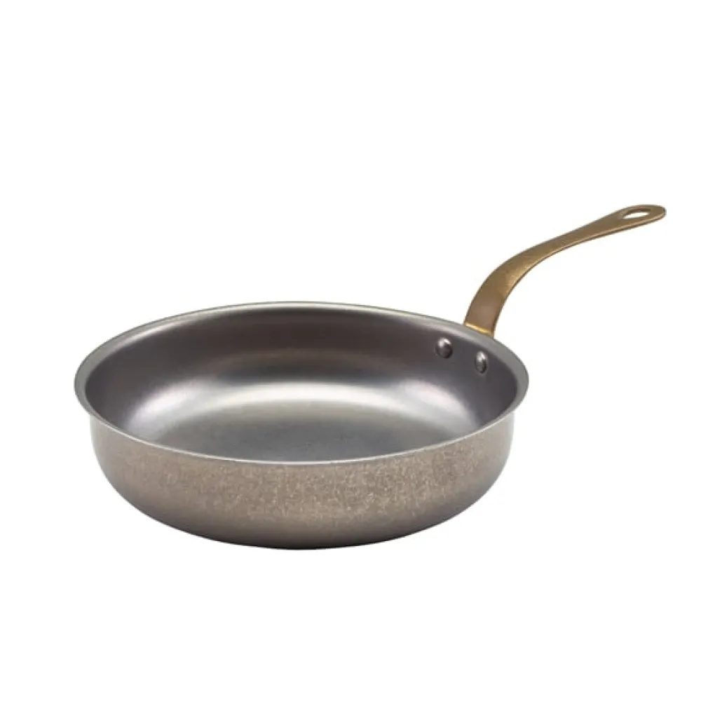 Barstuff Mini-Pfanne, Edelstahl vintage - 18 x 4,25 cm (6 Stk.)