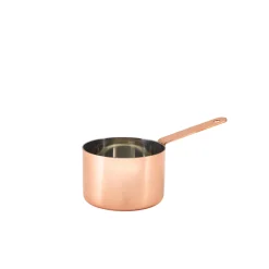 Barstuff Mini-Saucentopf, Edelstahl kupferfarben - 9 x 6,3 cm (6 Stk.)