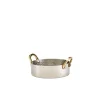 Barstuff Mini-Topf, Edelstahl gehämmert - 12 x 3,5 cm (12 Stk.)