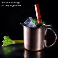 Barstuff Moscow Mule Becher, Antik-Kupfer-Look - 450ml