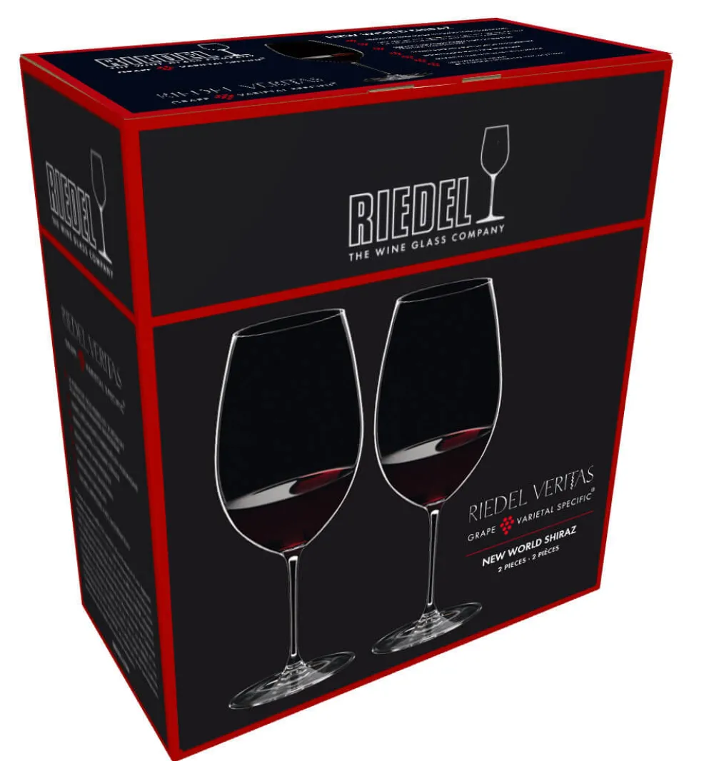 Barstuff Neue Welt Shiraz Glas Veritas, Riedel - 650ml (2 Stk.)