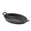 Barstuff Ovale Auflaufform mit Henkeln, Gusseisen - 24x17,3x3,4cm (6 Stk.)