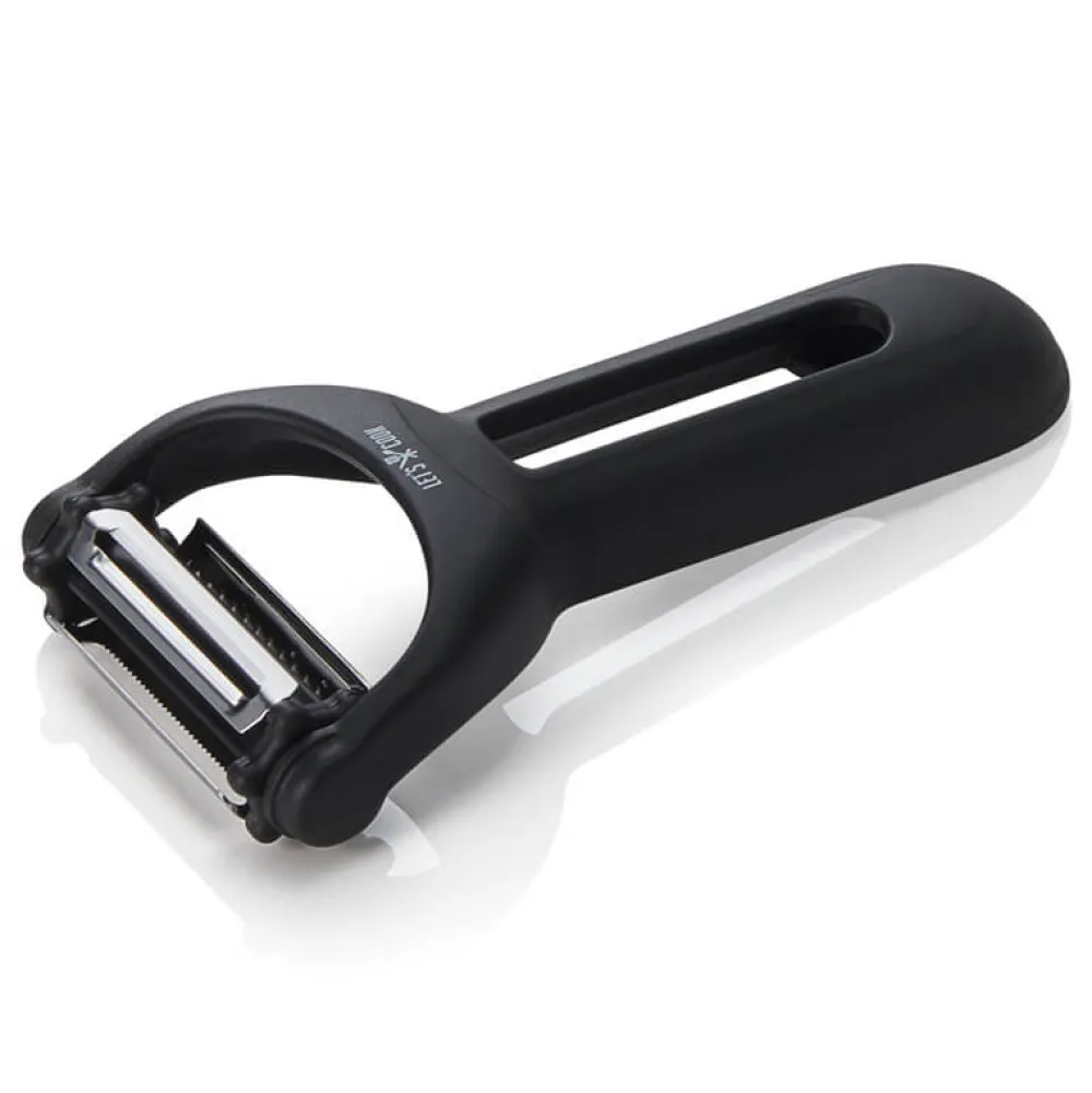 Barstuff Pendelschäler / Sparschäler, ABS-Kunststoff, Edelstahl - schwarz