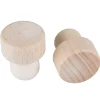 Barstuff PE-Stopfen 19mm gespritzt mit Holzscheibe (1 Stk.)