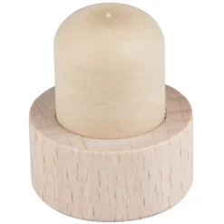 Barstuff PE-Stopfen 19mm gespritzt mit Holzscheibe (1 Stk.)