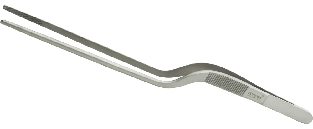 Barstuff Pinzette zweifach gekröpft, Triangle - 20cm