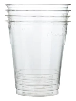 Barstuff PLA-Trinkbecher, Einweg - 250ml, 0,2l FS (50 Stk.)