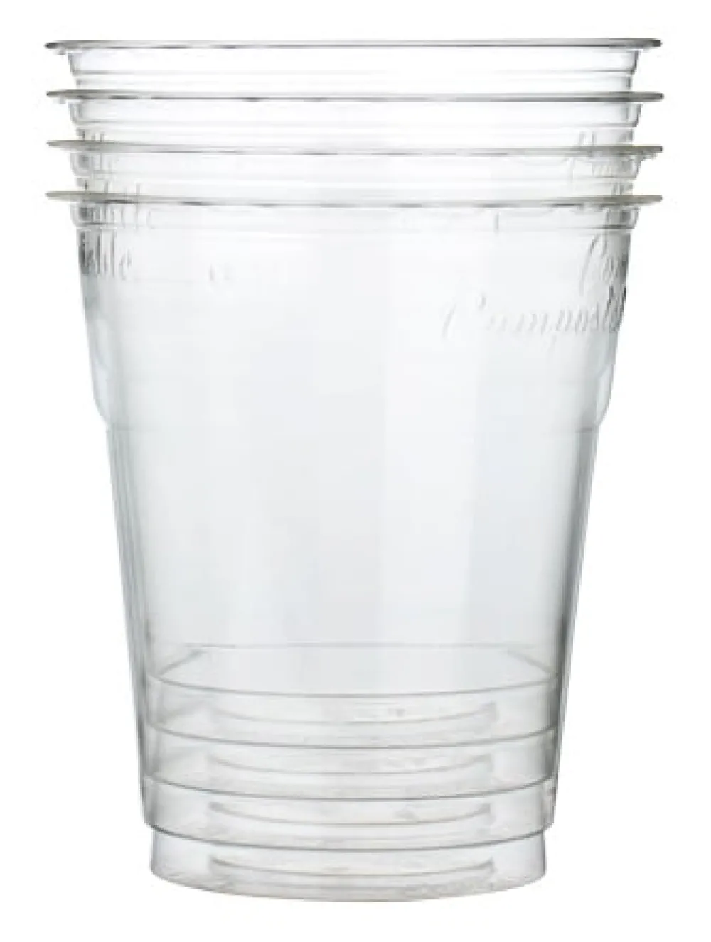 Barstuff PLA-Trinkbecher, Einweg - 250ml, 0,2l FS (50 Stk.)