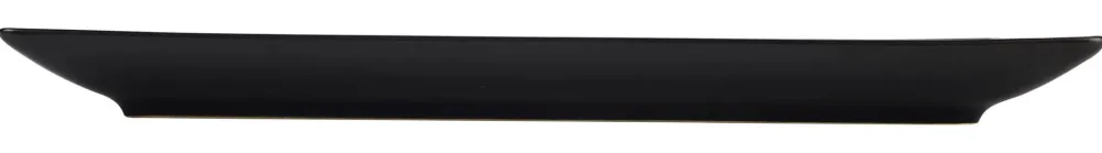 Barstuff Platte Luna Stoneware, schwarz - 30x20cm (6 Stk.)