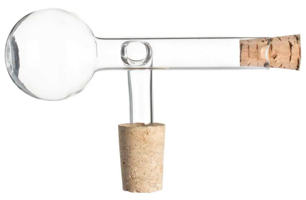 Barstuff Portionierer 2cl, mit Stopfen - Glas, Naturkork